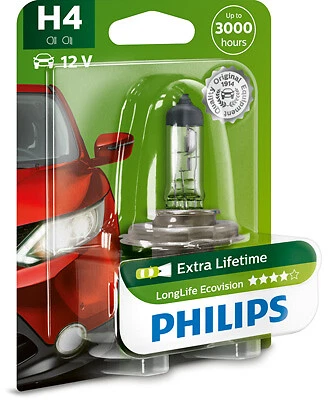 PHILIPS 12342LLECOB1 BULB, FOG LIGHT FOR ,ABARTH,ALFA ROMEO,APRILIA MOTORCYCLES, - Image 1 of 4