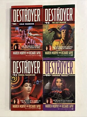 4 PB - El destructor de Murphy & Sapir (EE. UU. 1990's) + 1 gratis (20th - Blood Lust) Foto 1 de 4