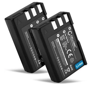 2x Akku für Nikon EN-EL9 EN-EL9A EN-EL9E (1000mAh) Ersatzakku - Bild 1 von 7
