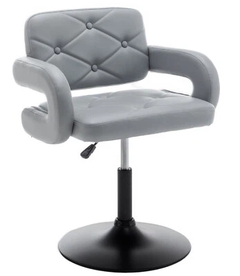 MILLIES DESIGN ALICANTE LOW SEAT Beauty Salon Gas Lift Hairdressing Salon Chair Faux Leather