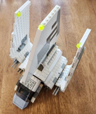 Star Wars Lego set 7166 Imperial Shuttle w/Shuttle Pilot Retired 100% complete - Image 1 of 4