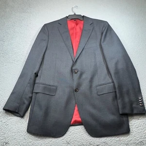 Suitsupply Suit Jacket Men 42 Gray Sienna Birds Eye Wool Blazer Sport Coat - Picture 1 of 18
