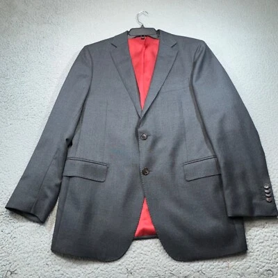 Traje Chaqueta Hombre 42 Gris Siena Ojo de Pájaro Lana Blazer Abrigo Deportivo Suitsupply Foto 1 de 4