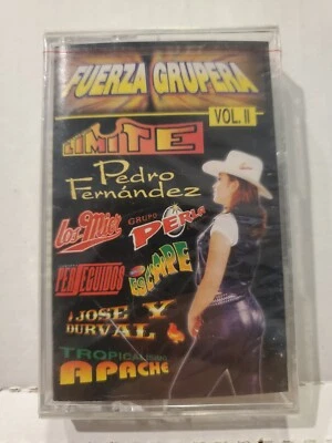 Fuerza Grupera Vol II Cassette New Sealed Limite Los Mier Apache Pedro Fernandez - Image 1 of 3