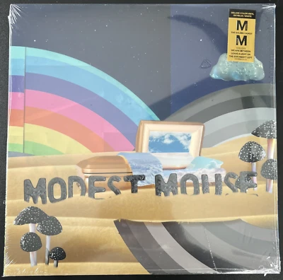 MODEST MOUSE THE GOLDEN CASKET BLUE & WHITE VINYL 2LP DELUXE LTD NEW SEALED MINT - Image 1 of 2