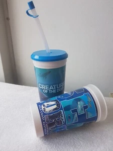 Drink bottles 1 straw with cap & lid Gold Coast made in Australia Survivor x 2 - Foto 1 di 5