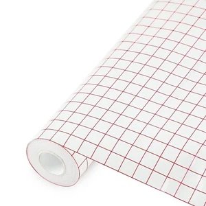 Transferfolie Plotter Für Vinyl Mit Rotem Ausrichtungsgitter Stark 30.5cm x500cm - Bild 1 von 5