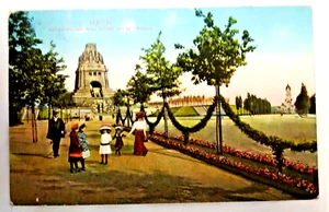 AK Leipzig - Völkerschlachtdenkmal (Straße des 18. Oktober), 1916 frankiert - Bild 1 von 2