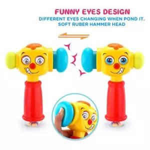 VATOS Infant Hammer Toddler Toy with Light & Musical Toys for 12 months up Baby - Picture 1 of 8