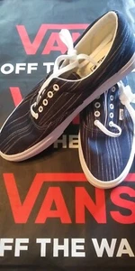 Vans Herren 13 Era Anzug Elegant Blau Weiß Canvas Skateschuhe - Bild 1 von 6