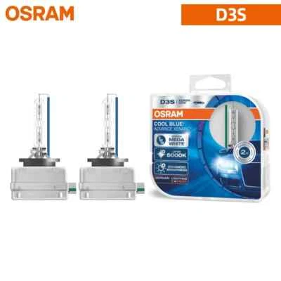 Osram D3S 66340CBA Xenon Car Headlight Original HID Bulb 6000K Cool Blue Advance - Image 1 of 4