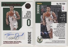 2018-19 Panini Chronicles Rookie Signatures Red Trevon Duval #RC-TDV Auto