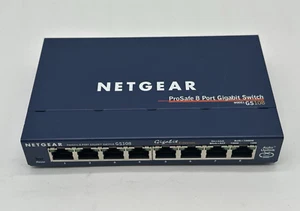 NetGear ProSafe 8-portowy przełącznik gigabitowy GS108 v3 /bez adaptera - Zdjęcie 1 z 5