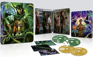 LOKI 2 (2023): MARVEL MCU TV Season Series - NEW Eu RgFree 4K UHD STEELBOOK sp - Picture 1 of 1