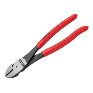 Knipex High Leverage Diagonal Cutters PVC Grip 200mm KPX7401200 - Picture 1 of 5