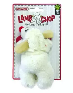 Multipet Lamb Chop Catnip Cat Toy 4" - Picture 1 of 4