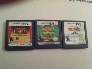 Nintendo DS Spiele Garfield's FunFest, Madagascar 2 Madagascar Kartz KINDERFREUNDLICH - Bild 1 von 5