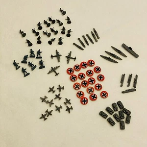 Axis & Allies Spring 1942 Game Germany Gray Replacement Pieces Tokens 1994 VTG - Picture 1 of 11