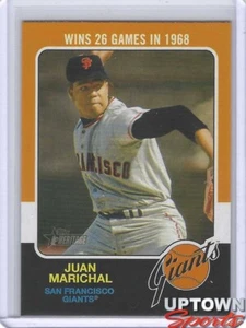 2024 Heritage High Number 1975 Retires #75R-14 Juan Marichal Giants (26 Wins) - Picture 1 of 2