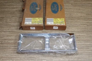 NOS 1980-1988 Ford Lincoln Town Car OEM Headlight Bezel SET NEW EOVY-13064-A - Picture 1 of 3