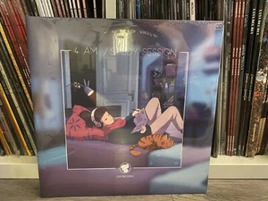 Lofi Girl - 4 AM Study Session Vinyl 2 LP BLUE Vinyl Chilled Cow New x/1500 RARE - Picture 1 of 4