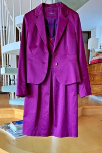 Kleid, ärmellos, mit Blazer, dunkelrot, Gr. 38, neu, von Jake*s - Bild 1 von 10