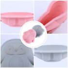 2pcs 3D Penguin Silicone Cake for Cupcakes & Chocolate Decoration