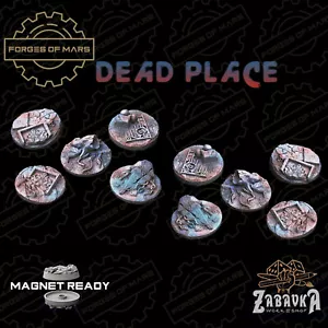 Bases - Dead Place Cemetery - Round 25mm (x10) - Imagen 1 de 1