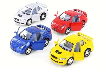 CAJA DE 12 MITSUBISHI LANCER EVOLUTION VII/TOYOTA CELICA 4" COCHE FUNDIDO A PRESIÓN 4010/11D Foto 1 de 4