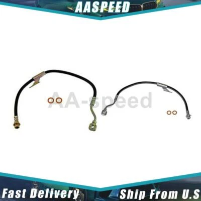 Línea de freno de manguera hidráulica de freno delantero para Chevrolet C2500 Suburban 1998 1997 Foto 1 de 4