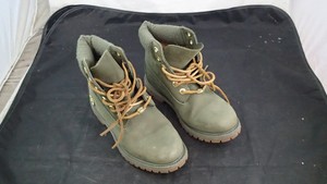botas timberland mujer verde militar