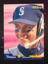 1995 Upper Deck Collector's Choice Alex Rodriguez Seattle Mariners Yankees