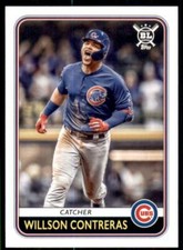 2020 Big League Base #9 Willson Contreras - Chicago Cubs