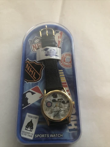 SportIVI Men's Leather Sports Watch CUBS Sammy Sosa Cover