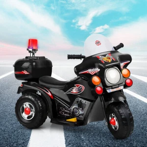 🔋 Rigo Kids Electric Ride On Police Motorcycle Motorbike 6V Battery AU Stock ⚡ - Picture 1 of 8