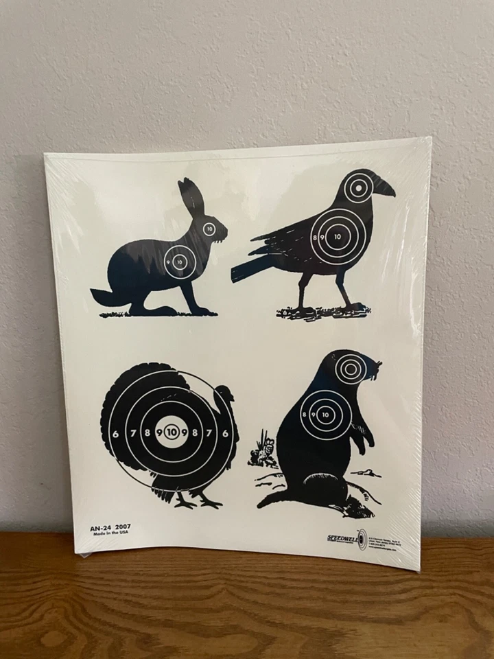 Speedwell Targets Birds Animal, 50 unidades AN-24 2007 Hecho en EE. UU. NUEVO Foto 1 de 1