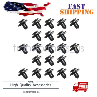 Clip de moldura para guardabarros 0155305933 20 piezas para Nissan Pathfinder 2003-2021 Foto 1 de 4