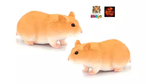 Par de figuras modelo de juguete para mascotas hámster de Mojo 387236 adornos para pasteles nuevas - Imagen 1 de 1
