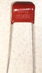 4 pcs. 0.022uf 22nf 630V 5% J CBB Capacitors - Picture 1 of 1