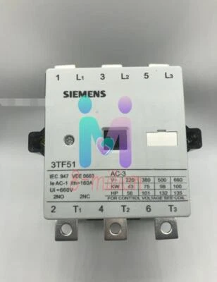 1 PCS NEW SIEMENS 3TF51 22-0X 220V 380V AC contactor free shipping - Image 1 of 3