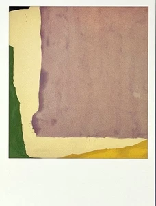 Helen Frankenthaler (1928-2011) Mauve District - MOMA Art Print Card 4.25”x6” - Picture 1 of 5