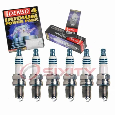 6 pc Denso Iridium Power Spark Plugs for 2006-2008 BMW Z4 3.2L L6 Ignition ir - Image 1 of 4