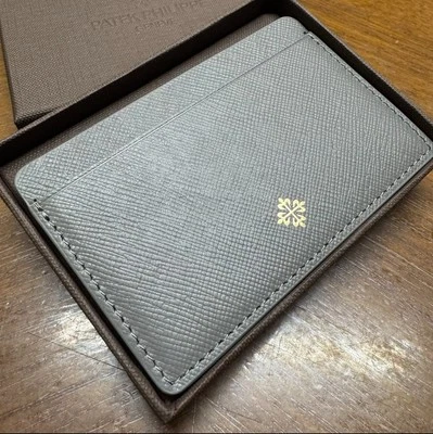 Patek Philippe Tarjetero Cuero VIP Regalo Azul Verde azulado Limitado Raro Reloj Coleccionar  Foto 1 de 4