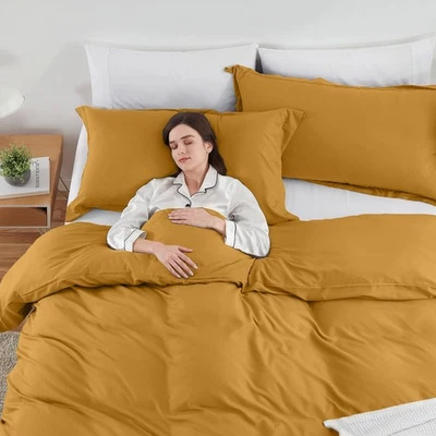 Juego de funda de edredón con fundas de almohada fundas de edredón de lujo juegos de cama Queen King Reino Unido Foto 1 de 4