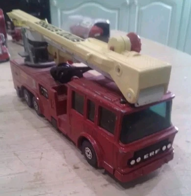 🚒 Matchbox Superkings Simon Snorkel Fire Engine | Autopompa Vigili Fuoco 🔥 - Immagine 1 di 4
