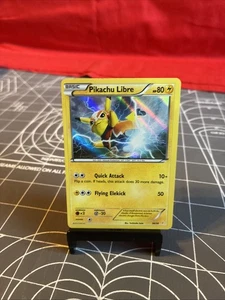 2016 Pokemon Pikachu Libre 30/30 Holo Karte  - Bild 1 von 11