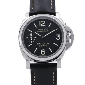PANERAI Luminor Marina 8 Days 44mm Stainless Steel/Leather Black Dial PAM00510 - Bild 1 von 13