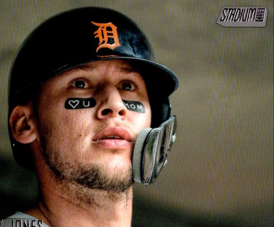 2021 Topps Jacoby Jones Detroit Tigers #93 - Image 1 of 2