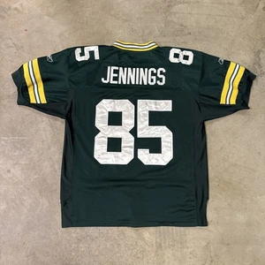 Vintage Green Bay Packers Jersey Greg Jennings Stitched NFL Size 50 Reebok #85 - Picture 1 of 7