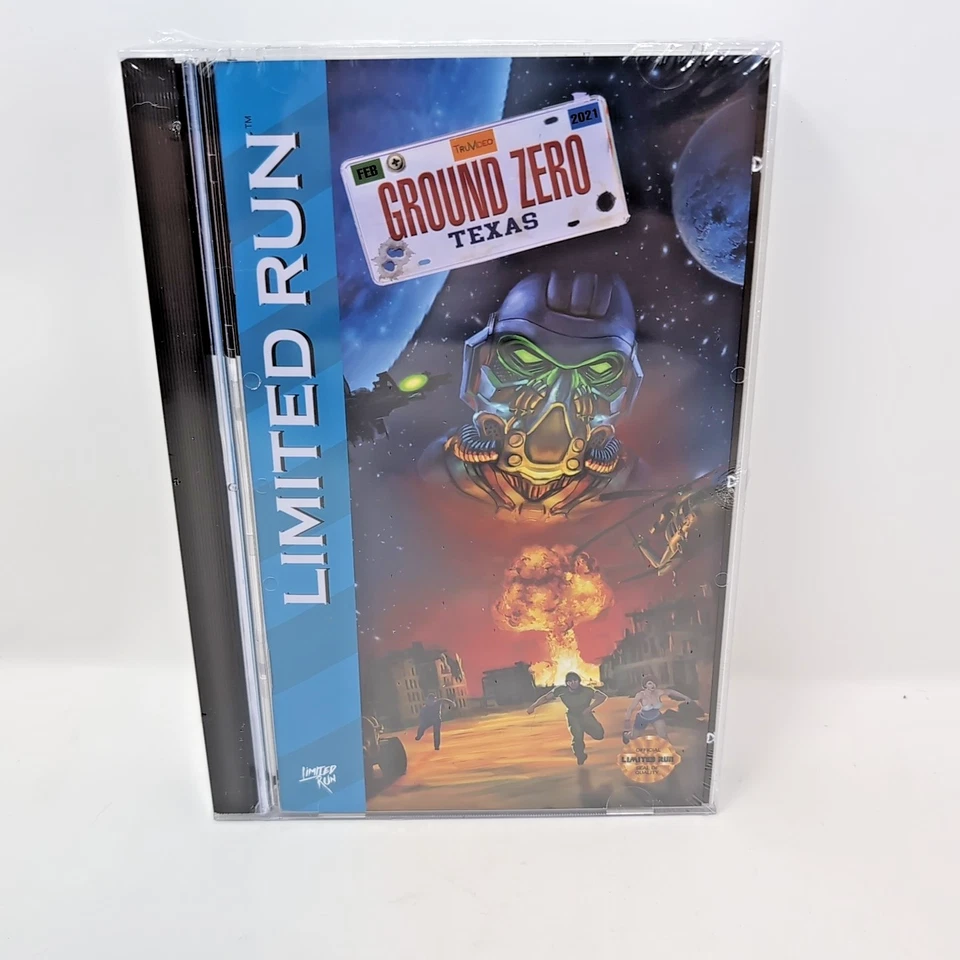 Ground Zero Texas (Sega CD, Limited Run) Brand New Sealed Retro-Like LRG Game - Image 1 of 4